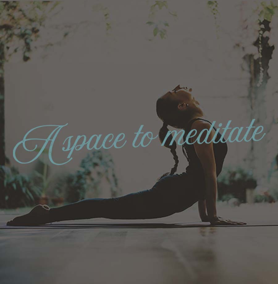 A space to meditate - Yoga Room