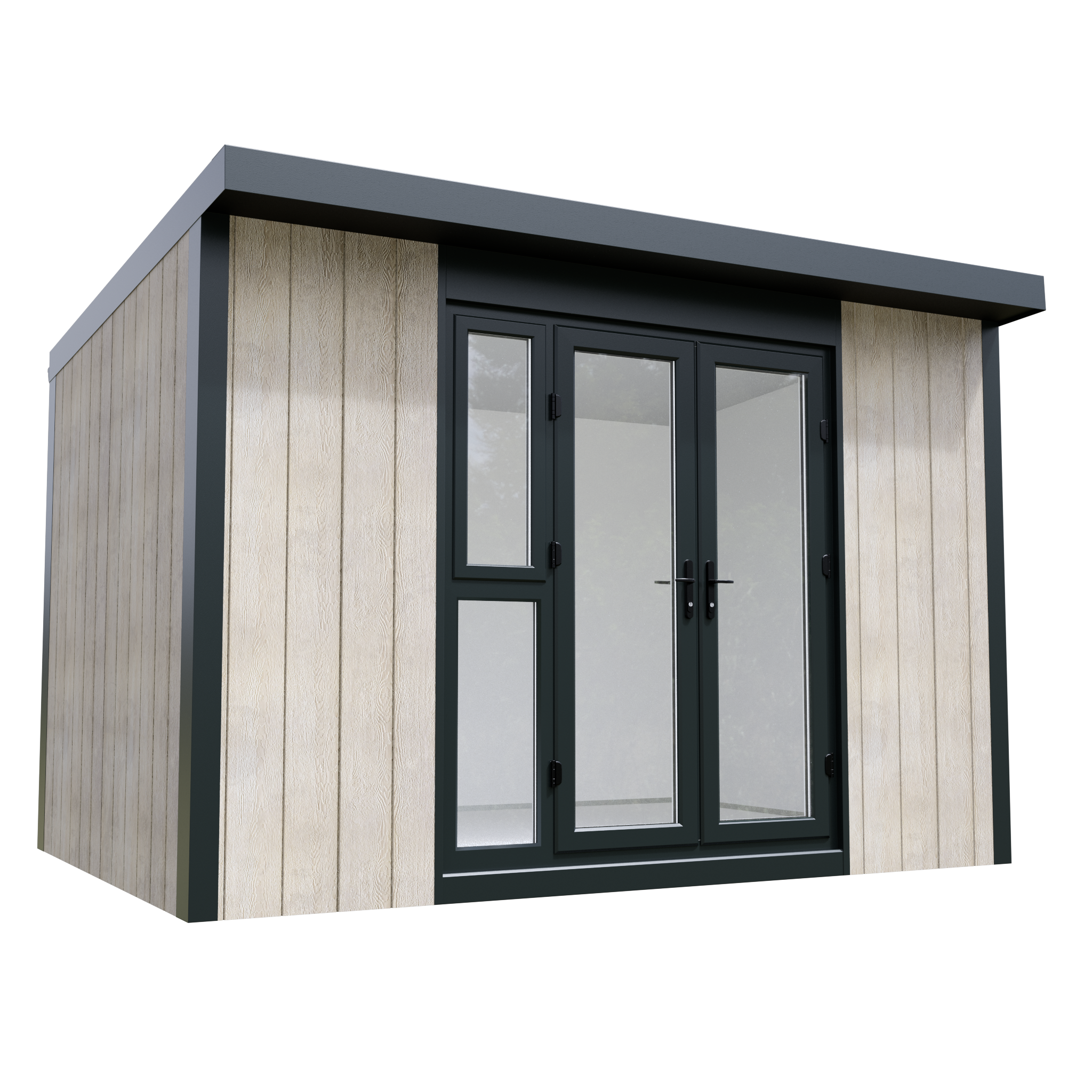 The smallest of our buildings, the Square Pod is the perfect blank canvas for any use. 2.44m x 2.44m | 8' x 8'