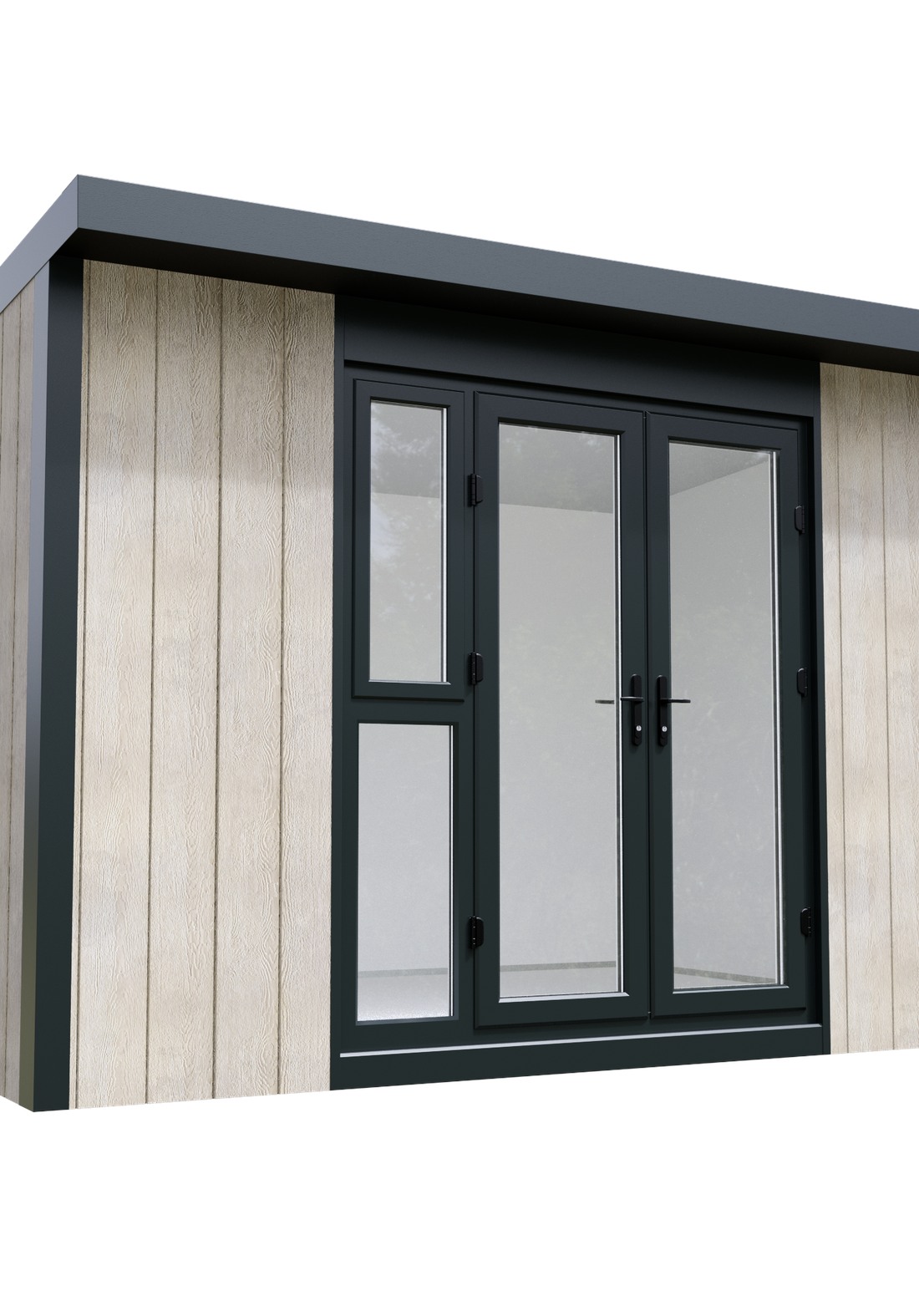 The Wide Pod with French doors — 3.66m x 2.44m