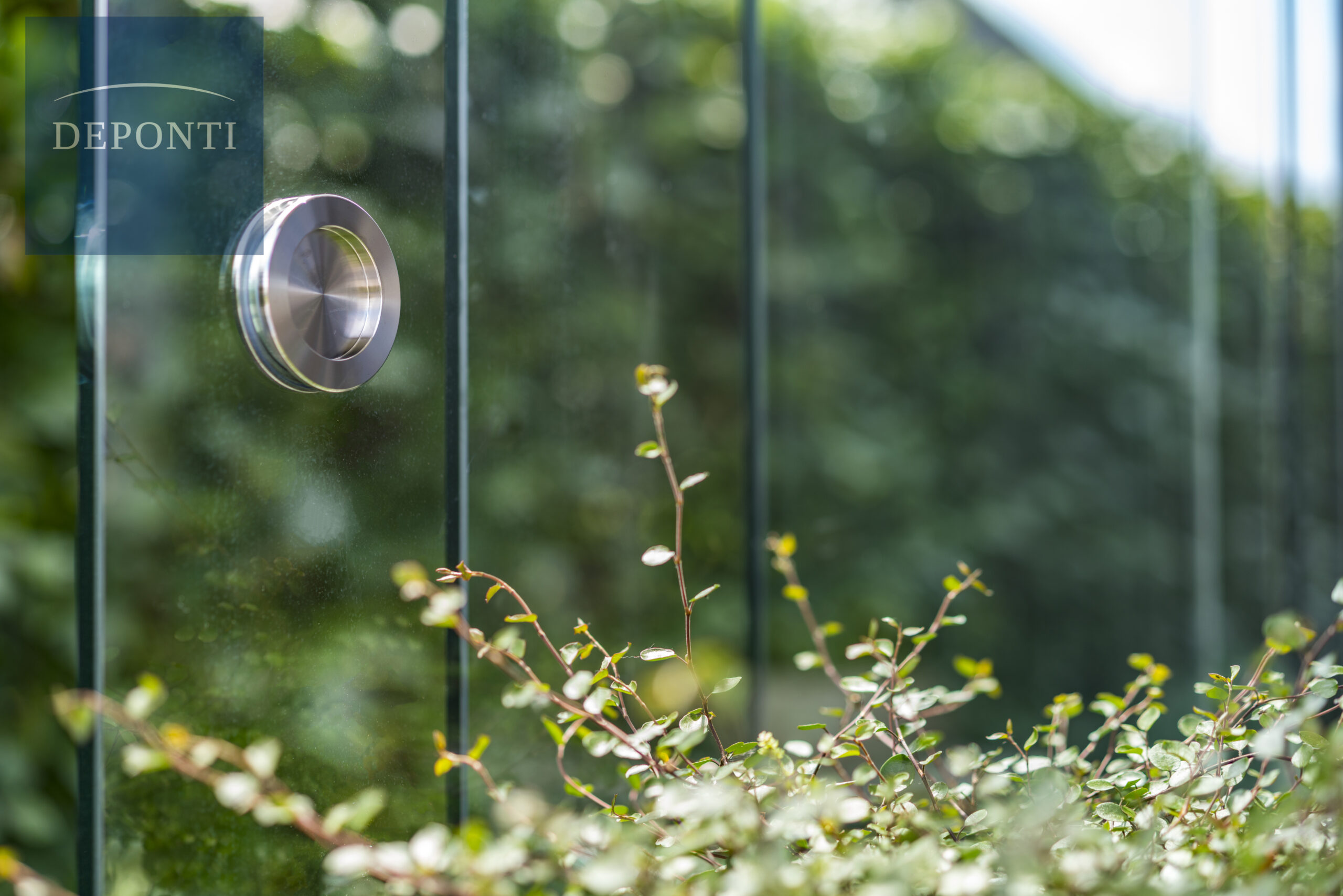 Deponti Fiano glass sliding doors
