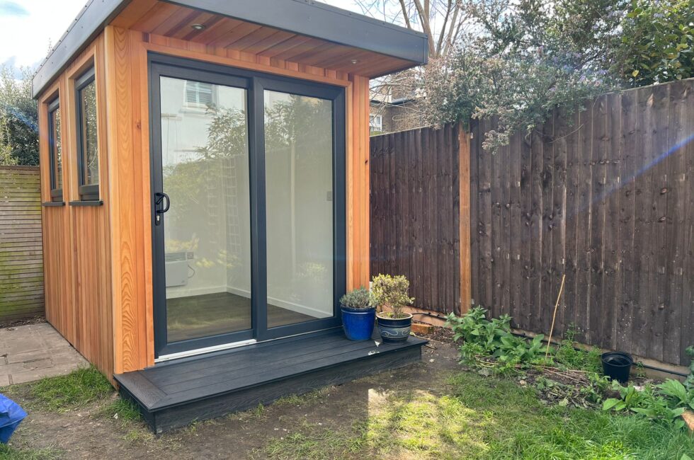 2m x 2.7m cedar garden room