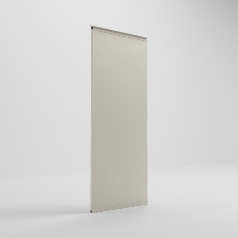 Aluminium pergola solid insulated side wall panel